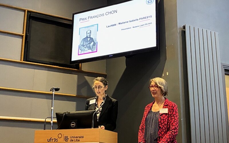 Prix Francois Chon à Isabelle Paresys, 191 KB, jpg